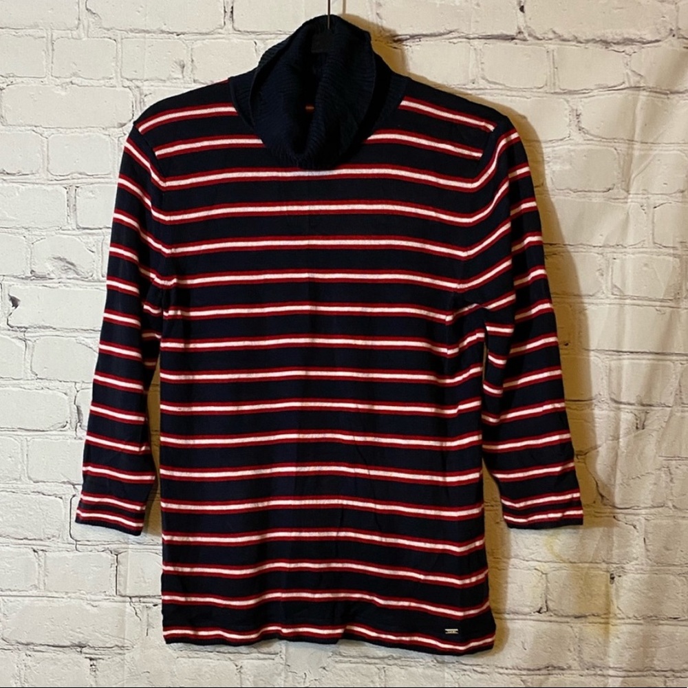 Tommy Hilfiger Navy Striped Sweater